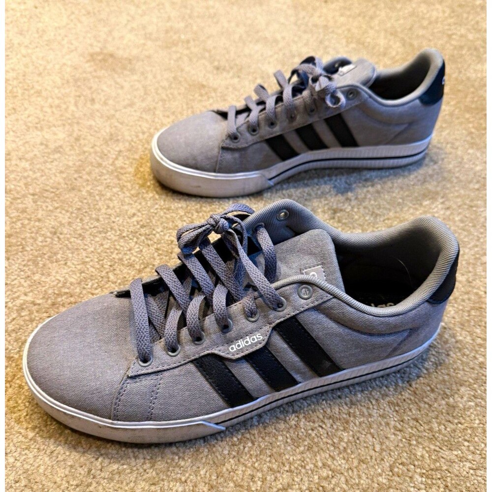 adidas Daily 3.0 Dove Grey/Core Black/Cloud White Low Top Canvas FW3270